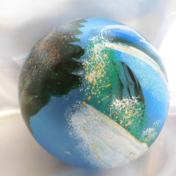 Lot Of Handmade 3.5" Glass Destinations Ornament to Remember Made in Poland - Picture 12 of 15